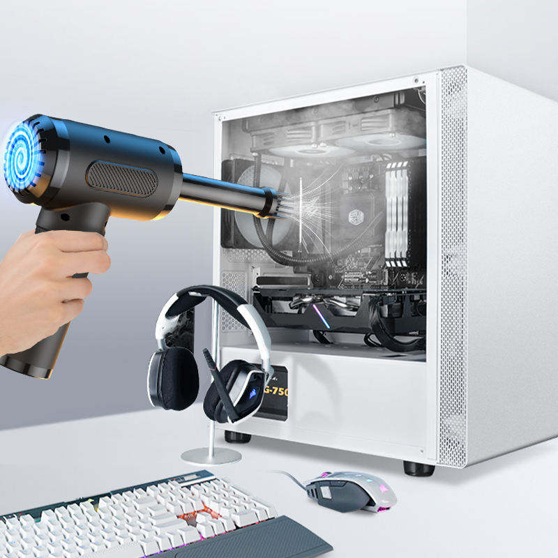 Portable 120 W Wireless Vacuum Cleaner – Dual-Use for Car & Home Cleaning