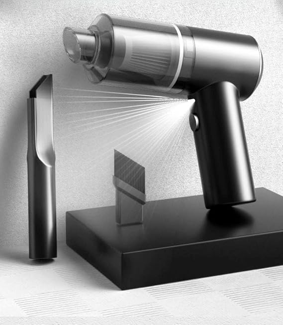 Portable 120 W Wireless Vacuum Cleaner – Dual-Use for Car & Home Cleaning